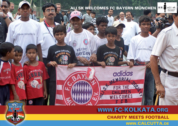 The boys of ASKMSC welcome FC Bayern